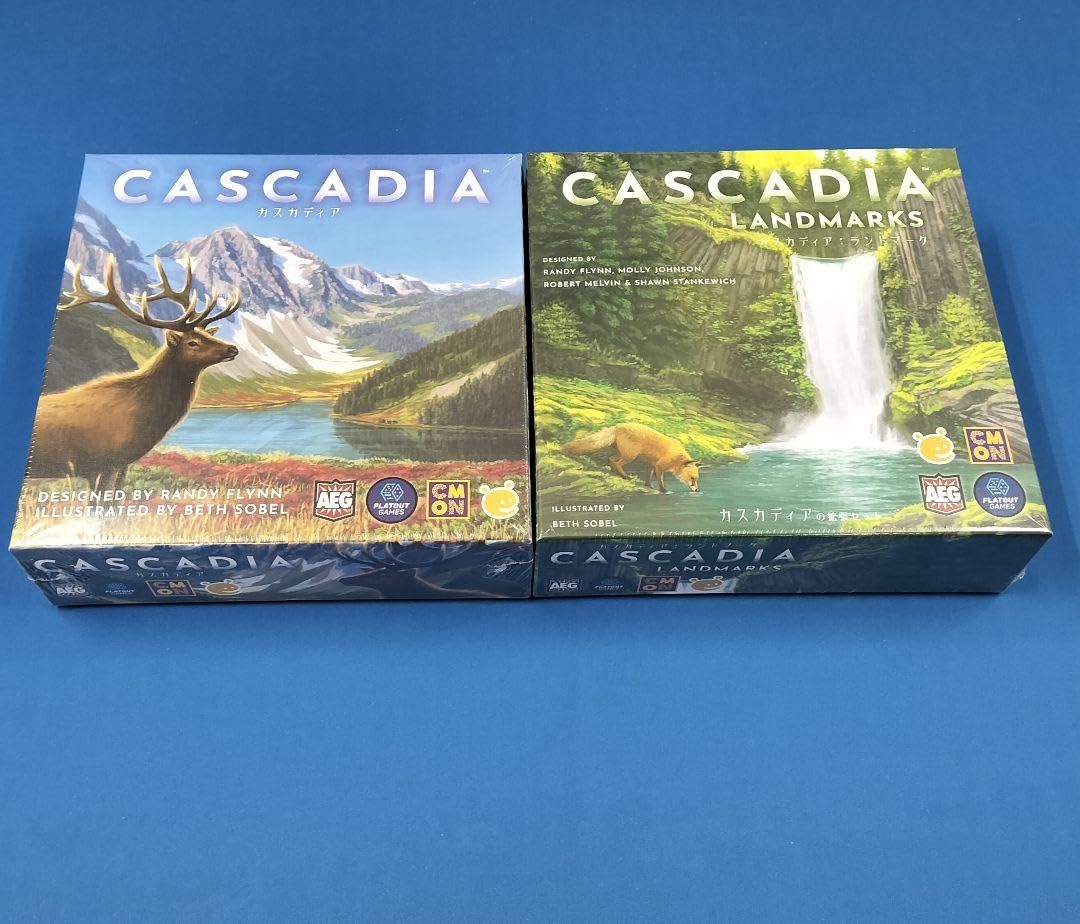 カスカディア、基本&拡張（プロモ付き）セット